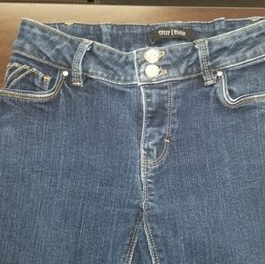 White House Black Market Dark Blue Skinny Jeans